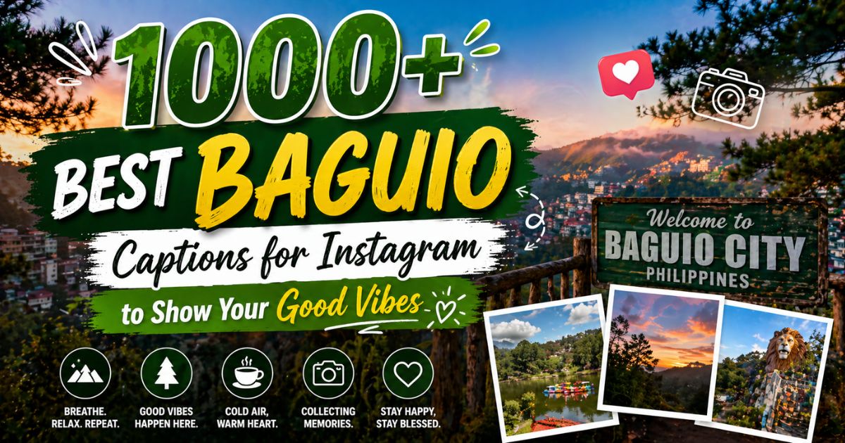 Baguio caption
