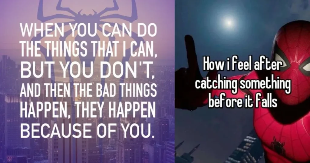 Inspirational Spider-Man quotes about courage and hope